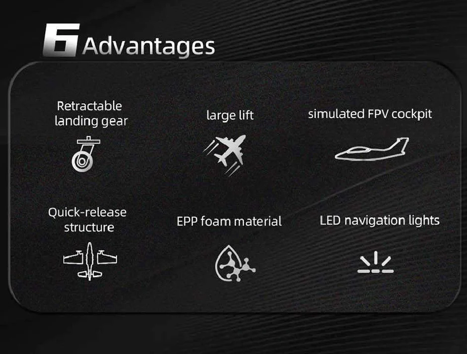 AtomRC Beluga FPV Cockpit Fixed Wing - Image 10