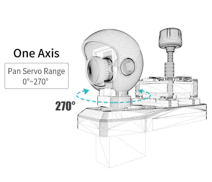 ATOMRC 3D Print Pan Tilt Servo Camera Gimbal - Image 4