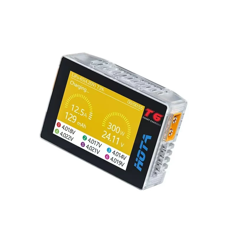 HOTA T6 300W 1-6S PD/DC Smart Charger - Image 2