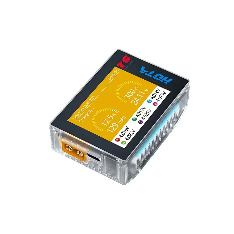 HOTA T6 300W 1-6S PD/DC Smart Charger - Image 3