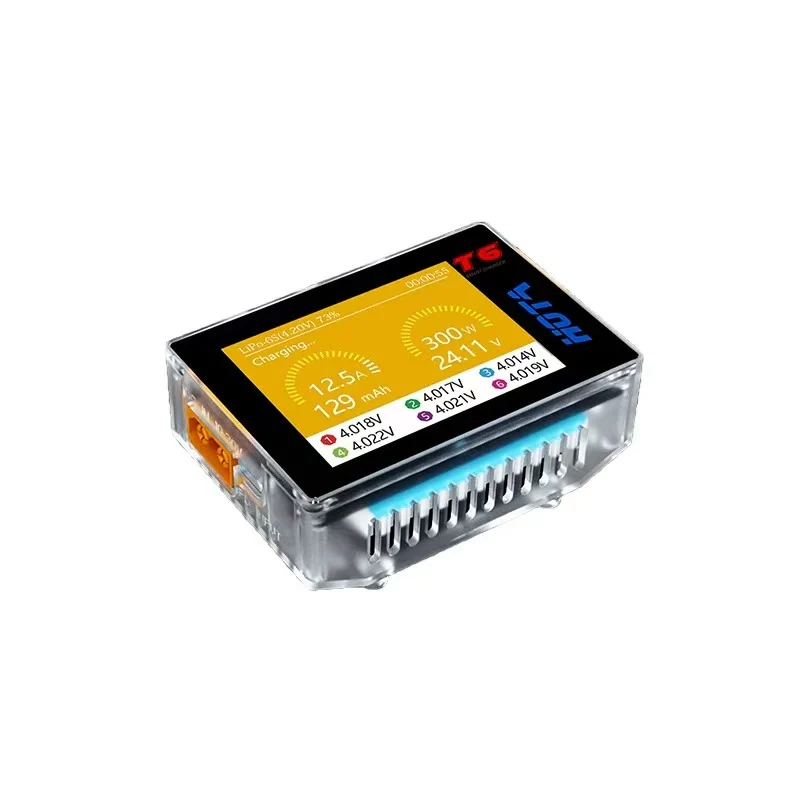 HOTA T6 300W 1-6S PD/DC Smart Charger - Image 5