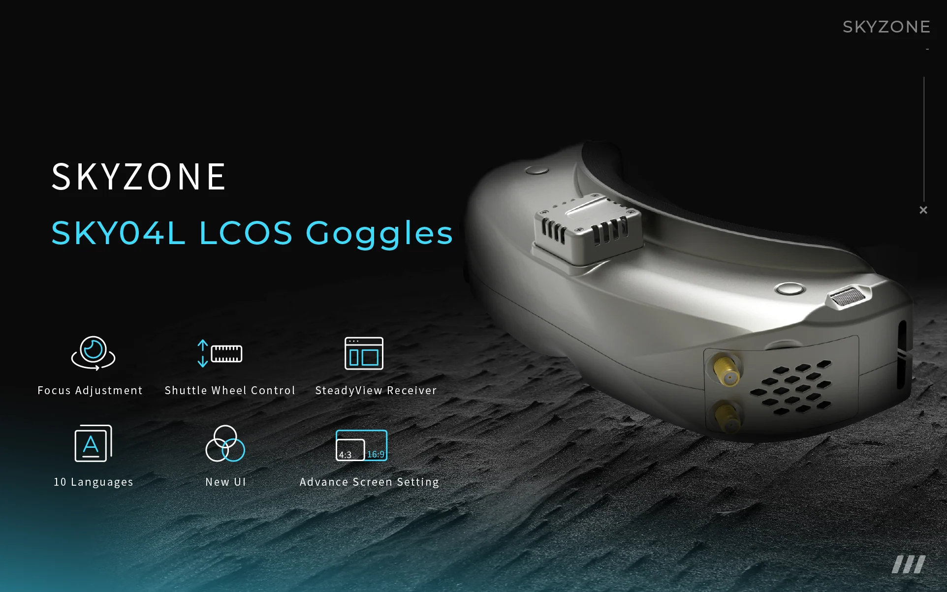 SKYZONE SKY04L FPV Goggles - Image 3