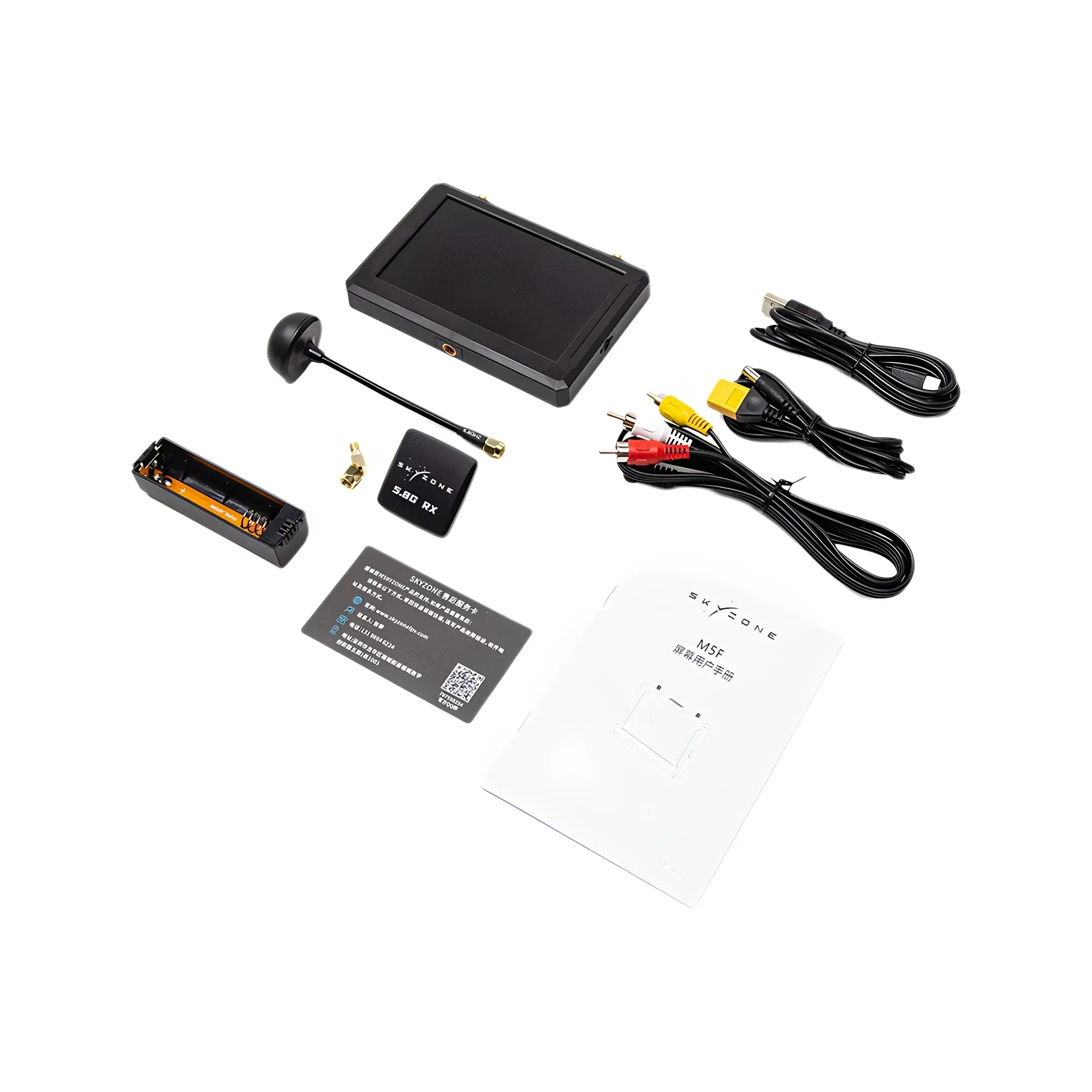 SKYZONE M5 FPV Monitor with DVR - Image 2